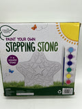 (2) Flower Star Create Ur Own Stepping Garden Stone Kid Art Kit Paint Mosaic