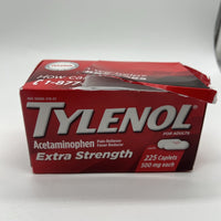 Tylenol Extra Strength Acetaminophen 500mg,  225ct Caplets 2/26