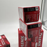 (5) Tylenol Extra Strength 500mg 24 Caplets Each 120 TOTAL 1/27