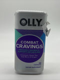 Olly COMBAT CRAVINGS Metabolismj Support green tea 30 capsules 7/26 COMBINESHIP