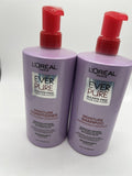 (2) L'Oreal EverPure Sulfate Free Moisture Shampoo & Conditioner Rosemary 23oz