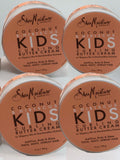 (4) Shea Moisture Coconut & Hibiscus Kids Curling Butter Creme Hair 6oz