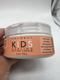 (4) Shea Moisture Coconut & Hibiscus Kids Curling Butter Creme Hair 6oz