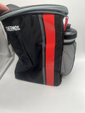 Thermos 12 Can Water Bottle Pouch Cooler Bag Lunch Tote Insulated Zip Closure