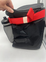 Thermos 12 Can Water Bottle Pouch Cooler Bag Lunch Tote Insulated Zip Closure