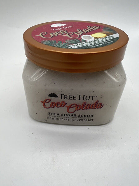 Vero counterfeit Tree Hut Coco Colada Shea Sugar Scrub -18 oz Body Scrub