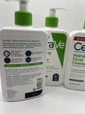 (3) CeraVe Hydrating Facial Cleanser Value Size 16oz Pump Bottle