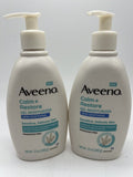 (2) AVEENO Calm + Restore Gel Moisturizer Soothing Delicate Dry Sensitive 12 oz