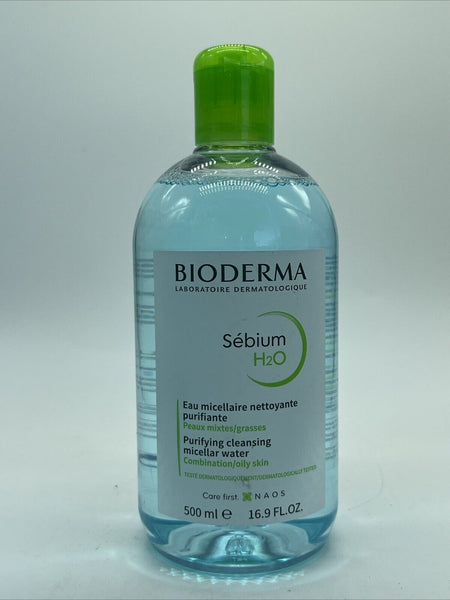 Bioderma Sebium H2O Purifying Cleansing Micellar Water CombinationOily 16.7oz