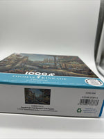 Spanish café 1000 Pieces Thomas Kinkade 26"x19" Ceaco Puzzle Bonus Poster