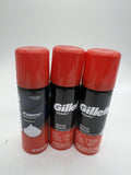 (3) Gillette Foamy Regular Shaving Foam Creme 2 oz TSA Travel COMBINE SHIP