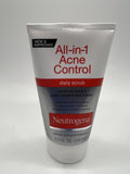 Neutrogena All In One Breakout Control  Facial Cleanser Salicylic Acid 4.2oz