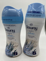 (2) Downy Light Ocean Mist In Wash Scent Booster 5.5oz 5oz