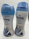 (2) Downy Light Ocean Mist In Wash Scent Booster 5.5oz 5oz