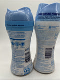 (2) Downy Light Ocean Mist In Wash Scent Booster 5.5oz 5oz