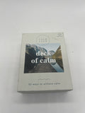 Luckies Club LDN Deck of Calm Cards 52 Ways to Achieve Zen Positive affirmation