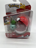 Pokémon Clip ‘N’ Go Bulbasaur and Poké Ball Includes 2-Inch Battle Figure