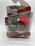 Pokémon Clip ‘N’ Go Bulbasaur and Poké Ball Includes 2-Inch Battle Figure