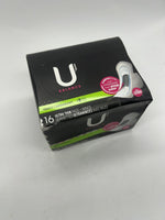U Balance by KOTEX Heavy Ultra Thin Pads Feminine  Incontinence 16 Count