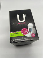 U Balance by KOTEX Heavy Ultra Thin Pads Feminine  Incontinence 16 Count