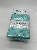 (2) the Honey Pot Organic super Herbal-Infused Pads with Wings  (16Count Each)