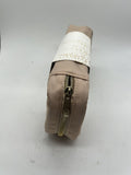 Scunci Makeup Bag Case Nail Polish  Zipper Compartment Organizer Rose Gold