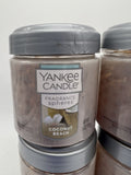 (4) Yankee Candle Coconut Beach Home Fragrance Spheres Bead Odor Neutralizer 6oz