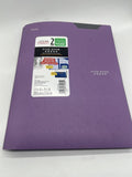 Five Star Purple School Pocket Folder w Prong Fasteners Stay-Put Notebook Papers