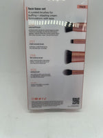 Real Techniques Face Base Makeup Brush Kit Buff 4pc Contour Setting Powder Eye