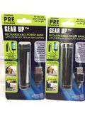 (2) Black Gear Up 2200 MAH Powerbank Portable Charger iPhone fresh Micro USB