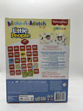 Fisher Price Make-A-Match Little People Game Memory Game Toy Ages 3+ COMBINESHIP