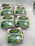 (5) Polident 3 Minute Antibacterial Denture Cleanser Mint Tablets 40 ct 10/26