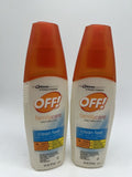 (3) OFF! Family Care Insect Repellent II Clean Feel NOT OILY 6oz mosquito ticks