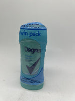 (2) Degree Antiperspirant Deodorant 24 Hr Shower Clean Women 2.6oz 1x Twin Pack