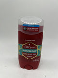 Citrus Zest Old Spice Men's Deodorant Aluminum-Free Pure Sport, 3.0 oz