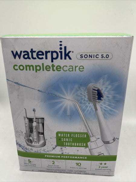 Waterpik Sonic 5.0 (WP-861W) - Complete Care Water Flosser + Sonic Toothbrush