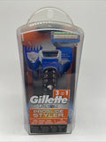 Gillette Fusion Proglide Styler 3 in 1 Shaver Trim Edge Face Body Wet Razor Case
