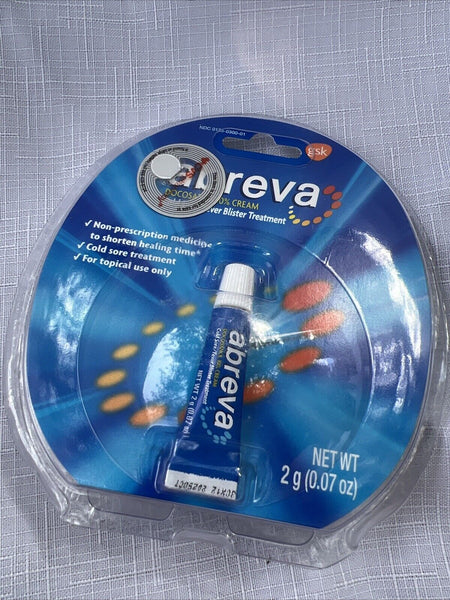 Abreva Cold Sore/Fever Blister Treatment, 0.07 Oz. Each 10/25