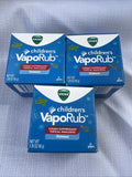 (3) Vicks Children's VapoRub Topical Cough Suppressant  Analgesic 1.76oz