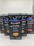 (5) Pedialyte Advanced Care Plus Electrolyte Powder 6 Packets Orange strawberry