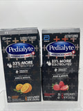 (5) Pedialyte Advanced Care Plus Electrolyte Powder 6 Packets Orange strawberry