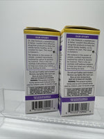 (2)  Zarbee's Naturals Baby Cough Syrup Immune Cherry Zinc 2oz 2/25+