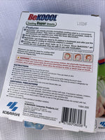 (2) BeKOOOL FEVER Cooling Vapor Sheets 4 GEL Sheets Lasts 8 hours Mint Rub Patch