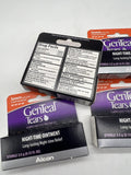 (4) GenTeal Lubricant Eye NIGHT-TIME OINTMENTT 3.5g PM dry eye Alcon