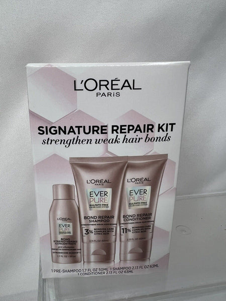 L'Oreal EverPure Signature Bond Repair + Strengthening Shampoo Conditioner Set