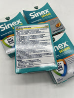 (10) Vicks Sinex SEVERE All-In-One Sinus  Pain Congestion LiquiCaps 24ct 11/24+
