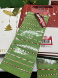 (25) Gift Bag Red Green Gold 13” Holiday Merry Christmas Santa Navidad Lot Bulk