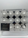 (2) Flameless Candle Tea Lights Twist On LED Battery Flicker 2x12ct COMBINESHIP