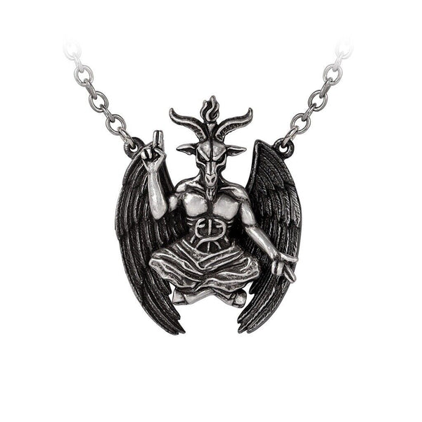 Alchemy Gothic Pendant  P944 - Personal Baphomet Necklace