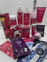 (17) Groovi Beauty Snow Berry Body Soap Shower Spa Bath Set Christmas Holiday5oz